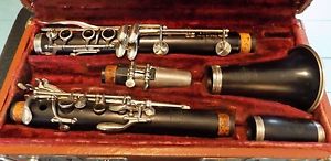 VINTAGE BUFFET Bb CLARINET GOLDEN ERA #144XXX NO WEAR NO CRACKS NO REPAIRS!