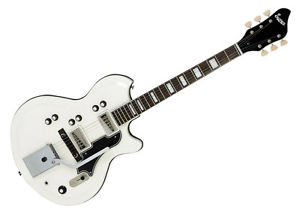 Supro Americana Series Martinique Deluxe - Ermine White/Rosewood - 1593VEW