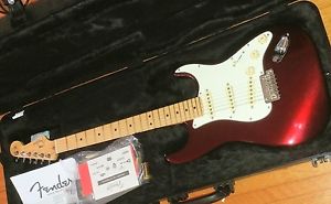 2016 fender stratocaster USA Bordeaux Metallic