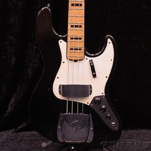Fender 1972~73 Jazz Bass -Black/Refinish Electric Bass Guitar Free shipping