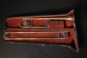 1948 Conn Coprion trombone. Beautiful rare vintage horn in good condition.