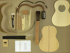 Gitarrenbausatz | Guitarkit für eine akustische Flamenco Gitarre | TOP NEUHEIT