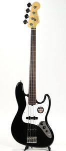 Fender USA American Standard Jazz Bass Fletless 2014 Black Electric-bass
