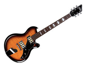 Supro Island Series Westbury - Flame Maple Tobacco Burst/Rosewood - 2020TS