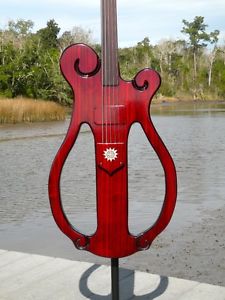 "Barred Owl", Electric Upright Bass by Bayou Basses