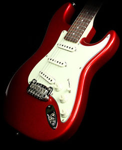 Used 2009 G&L Legacy Electric Guitar Candy Apple Red