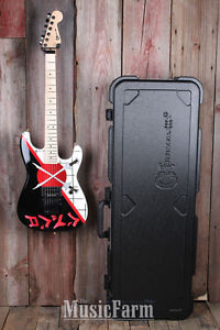 Charvel Warren DeMartini Signature San Dimas Cross Swords Electric Guitar w Case