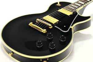 Orville Les Paul Custom LPC-75 Ebony Black 1994 Made In Japan Free Shipping
