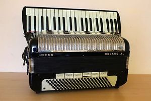 Accordion Hohner Organola 140 Bass Akkordeon Fisarmonica Italian Reeds