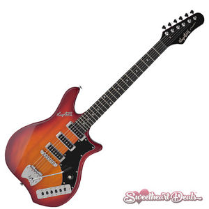 Hagstrom Retroscape Condor Electric Guitar - Cherry Sunburst