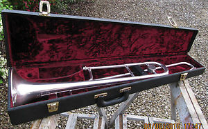 vintage trombone posaune Henri SELMER BOLERO Super condition mouthpiece Bach 12C