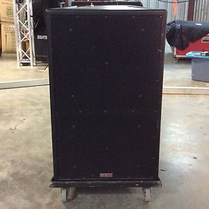 EAW KF850 EF 3-way 15" Loudspeaker w/Caster Dolly Plate & Cover