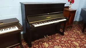 Black, Reconditioned, Vintage, overstrung piano.. WE DELIV ER
