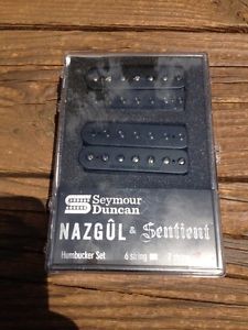 NEW Seymour Duncan Nazgul / Sentient 7 String Pickup Set Black 11108-96-B7