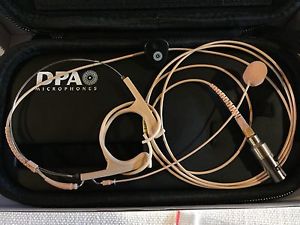 DPA Beige d:fine Directional dual ear Headset Microphone with Shure power module