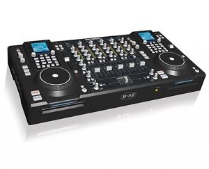 B52 ProdigyFX PROFESSIONAL DUAL CD-MP3 PLAYER / VCA MIXER WITH ACCUTRACK
