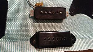 1955 Les Paul Junior P90 Pickup, Pickguard, and Assorted Parts