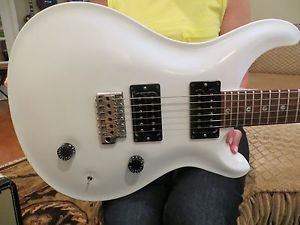 Prs White Standard 24 Guitar Brazilian Fretboard 1989  27 YEARS OLD !!