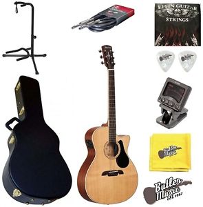 Alvarez AG60CE Grand Auditorium Size Cutaway A/E w/BK Hard Case + More!!!