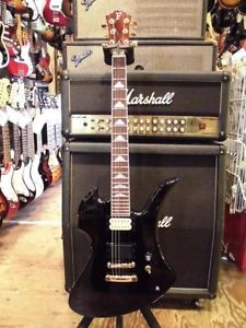 FERNANDES MG-100X Black Electric Guitar Free Shipping from JAPAN