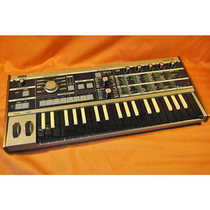 Used KORG microKORG BK LTD Synthesizer Vocoder Free Tracking Ship