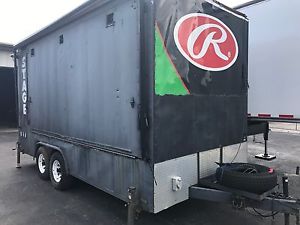 14' x 14' Small Mobile Stage- Needs refurbishing