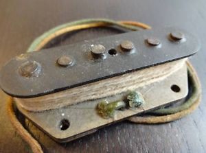 Vintage 1968 Fender Telecaster Bridge Pickup rear EMS Free tracking ship