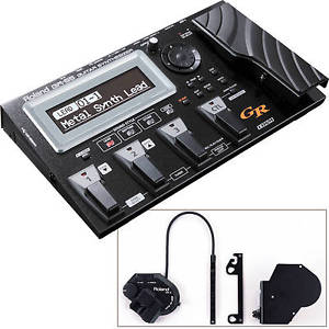 ROLAND GR-55GK BK GUITAR SYNTHESIZER WITH GK-3 PICKUP, BOXED, NEW