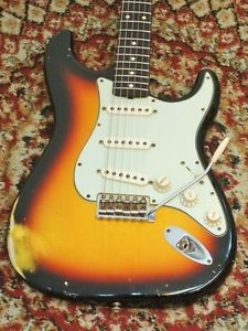 Fender Custom Shop 1960 Stratocaster Relic 3TS '10 Electric Guitar Free Shipping