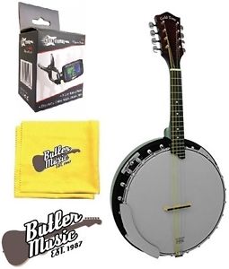 Gold Tone MB-850+ - Mandolin Banjo 850+ w/Brass Tone Ring w/Effin Tuner + More