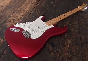 Zurdo Fender strat stratocaster Eléctrica Gutiar Fabricado En México