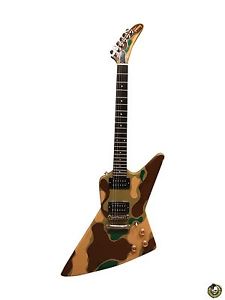 Gibson Explorer 1984 Camouflage With Hardshell Case