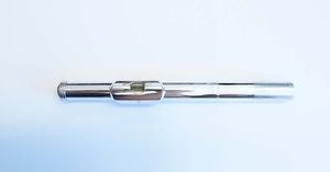 Brand New LAFIN Flute Head Joint in Sterling Silver w/ 14K Gold Riser