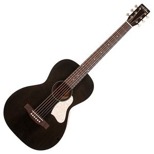 ART & LUTHERIE ROADHOUSE FADED BLACK A/E ELECTRO-ACOUSTIC, NEW