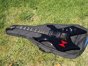 2012 B.C. Rich  Lita Ford Signature "BLACK WIDOW" Warlock Electric Guitar