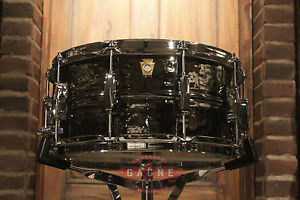 Ludwig Hammered Black Beauty 6.5x14 LB417K Snare Drum - B-Stock!