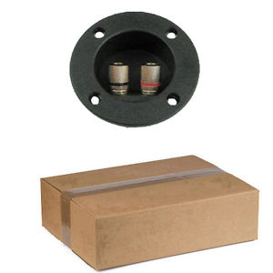 250 Goldwood Sound RGT-5000 Round Power Terminal Plates Speaker Terminals