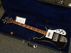 vintage 1973 Rickenbacker Eric Schulte Customized 4001 electric bass w/ OHSC