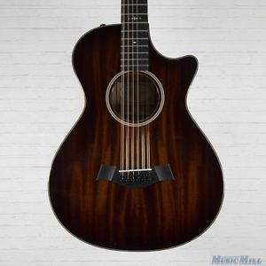 2017 Taylor 562ce 12 Fret 12 String Acoustic Electric Guitar Shaded Edgeburst