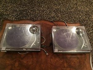 Technics SL1200MK2 DJ Turntable- Black Pair