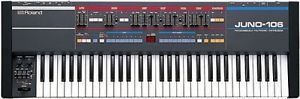 Roland JUNO-106 JUNO106 Analog Synthesizer Synth Key Keyboard Japan Used Vintage