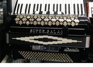 Super Salas Stradella Italienisch AKKORDEONS sehr guter Zustand PERFECT