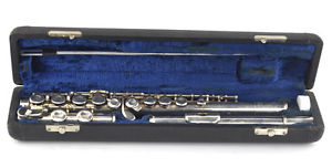 VTG German Flute Huller Schoneck Flöte Holz