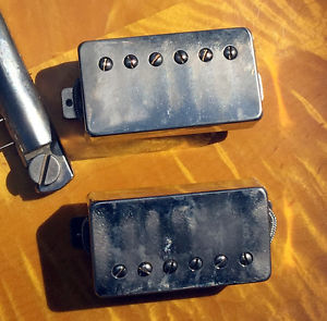 GIL YARON PAF ZEBRA HUMBUCKER PICKUP SET - AGED COVERS !! - NEW!
