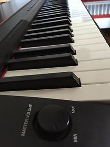 Yamaha P-155 Digital Piano + Gig Bag + Sustain Pedal + power supply=just awesome