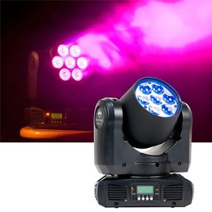 New American DJ DMX INNO COLOR BEAM Z7 Quad LED Moving Head /DMX LCD 