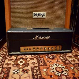 Vintage 1970 Marshall JMP 50 Plexi Crossover 50w Valve Amp Amplifier Head