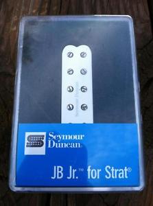 NEW Seymour Duncan SJBJ-1 JB Jr Strat Pickup Middle/Neck WHITE 11205-15-W