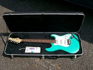 G&L USA Legacy Electric Guitar in Belair Green W/ OHSC