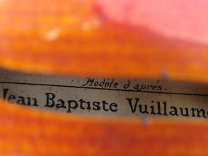 violon d'apres Jean Baptiste Vuillaume